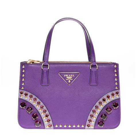 prada purple bag|prada bag with gold chain.